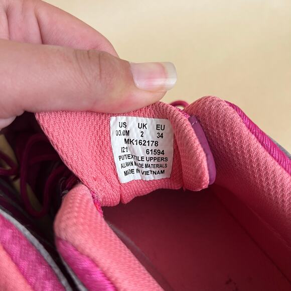 Merrell Kids Waterproof Hiking Boots Pink Purple Trail Shoes US 3 Youth Outdoor - Picture 10 of 11